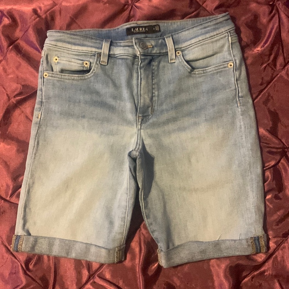 Ralph Lauren Jean Bermuda Shorts Size 8